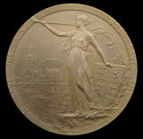 1902 Edward VII Coronation 38mm Bronze Medal - Mappin Bros