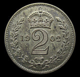 Edward VII 1902 Matt Proof Twopence - A/UNC