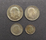 Edward VII 1902 Maundy Set - UNC