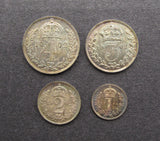 Edward VII 1902 Maundy Set - UNC