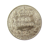 Edward VII 1902 Matt Proof Sixpence - nFDC