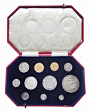 Edward VII 1902 11 Coin Matt Proof Set - nFDC