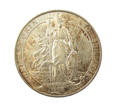 Edward VII 1903 Florin - GVF