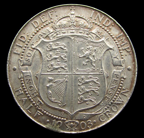 Edward VII 1903 Halfcrown - AEF