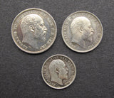 Edward VII 1904 Partial Maundy Set