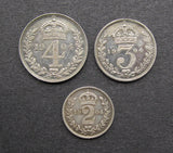 Edward VII 1904 Partial Maundy Set