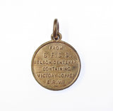 1905 Centenary Of Battle Of Trafalgar Medal - Made From H.M.S Victory