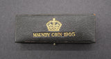 Edward VII 1905 Maundy Set - In Dated Case