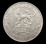 Edward VII 1905 Shilling - NEF