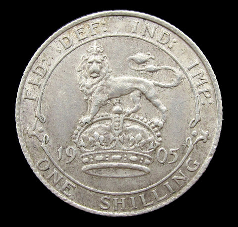 Edward VII 1905 Shilling - NEF