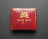 1906 Dated Hard Case For 4 Coin Maundy Set