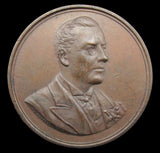 1906 Joseph Chamberlain 70th Birthday 39mm Medal - By Restall