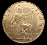 Edward VII 1906 Halfpenny - GEF