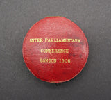 1906 Inter-Parliamentary Union Conference Silvered Medal - By Wyon