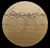 1906 Milan Exhibition Medal By The British Commission - Cased