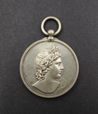 1906 Royal Academy Of Music Bronze & Silver Medal Pair - Cased