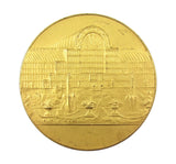 1908 London International Exhibition 58mm Gilt Bronze Medal