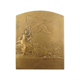 1908 Franco-British Exhibition And Olympic Games Bronze Plaque