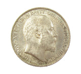 Edward VII 1909 Sixpence - A/UNC