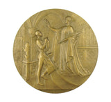 Brussels 1910 World Exposition 70mm Bronze Medal