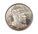 1910 Death Of Edward VII 38mm Silver Medal - By Fattorini