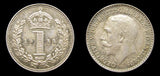 George V 1911 8 Coin Proof Set - Halfcrown to Maundy - FDC