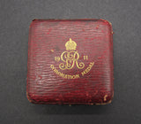 1911 George V Bronze Coronation 51mm Medal - Cased
