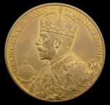 1911 George V Bronze Coronation 51mm Medal - Cased