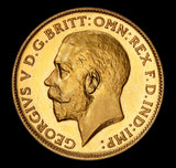 George V 1911 Proof Half Sovereign - PCGS PR65