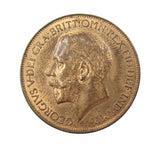 George V 1911 Halfpenny - UNC
