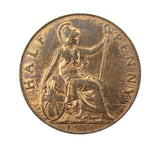 George V 1911 Halfpenny - UNC