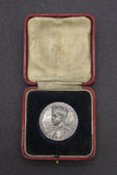 1911 Investiture Of Edward Prince Of Wales Silver Medal - Cased