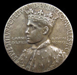 1911 Investiture Of Edward Prince Of Wales Silver Medal