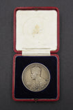 1911 George V Coronation 51mm Silver Medal - Cased