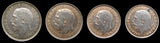George V 1911 Full Maundy Set