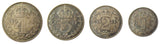 George V 1911 Proof Full Maundy Set