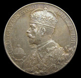 1911 George V Coronation 31mm Silver Medal - With Envelope