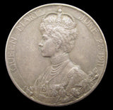 1911 George V Coronation 31mm Silver Medal - VF