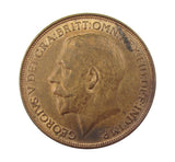 George V 1912 H Penny - GEF