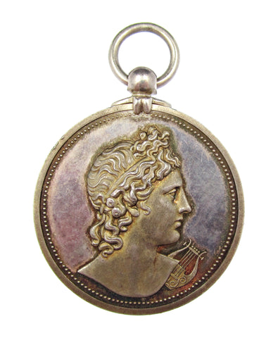 1914 Royal Academy Of Music 40mm Silver Medal - Named