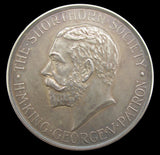 1914 The Shorthorn Society 51mm Cased Silver Medal - By Pinches
