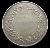 1914 The Shorthorn Society 51mm Cased Silver Medal - By Pinches
