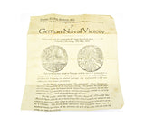 1915 Sinking Of The S.S Lusitania Medal - Cased With Sheet