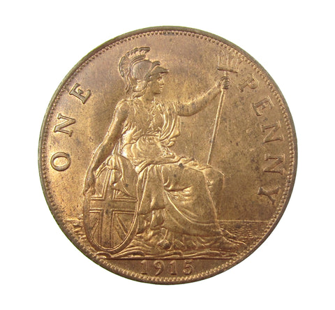 George V 1915 Penny - GEF