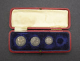 George V 1917 Partial Maundy Set - Cased