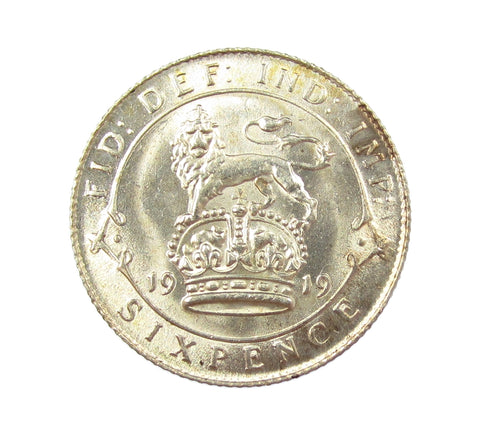 George V 1919 Sixpence - EF
