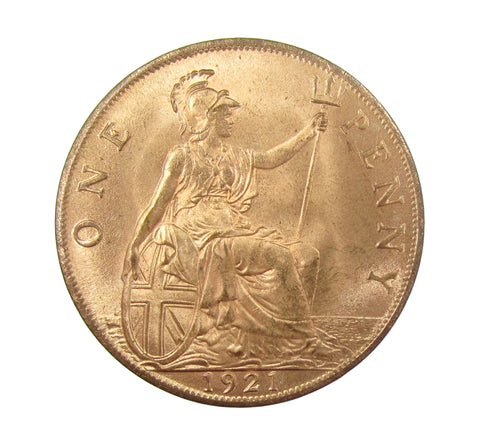 George V 1921 Penny - UNC
