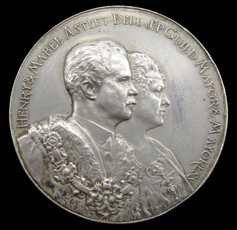 1922 Preston Guild Merchant 51mm Medal - By Bowcher