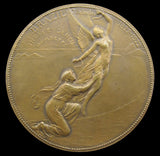 Brazil 1923 International Exposition 75mm Bronze Medal - By Devreese