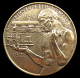 1925 Stockton & Darlington Railway Centenary 45mm Medal
